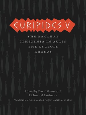 cover image of Euripides V